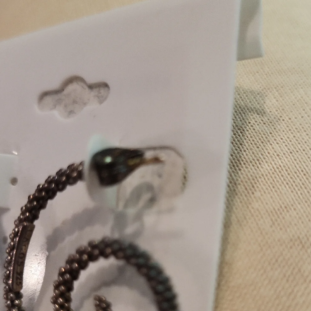 Nordstrom Sterling Silver Spiral Earrings - Picture 4 of 5